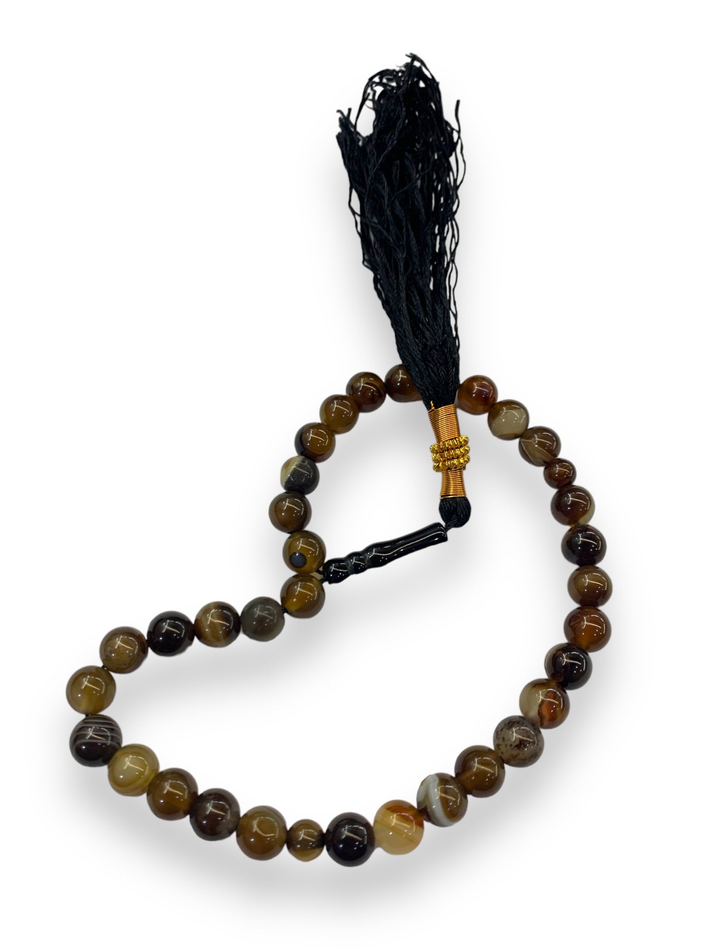 Sulemani Aqeeq 33 Beads - 8.5 mm