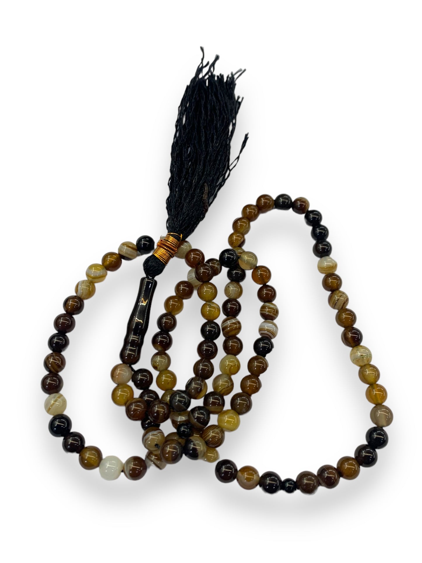 Sulemani Aqeeq  100 Beads - 6 mm