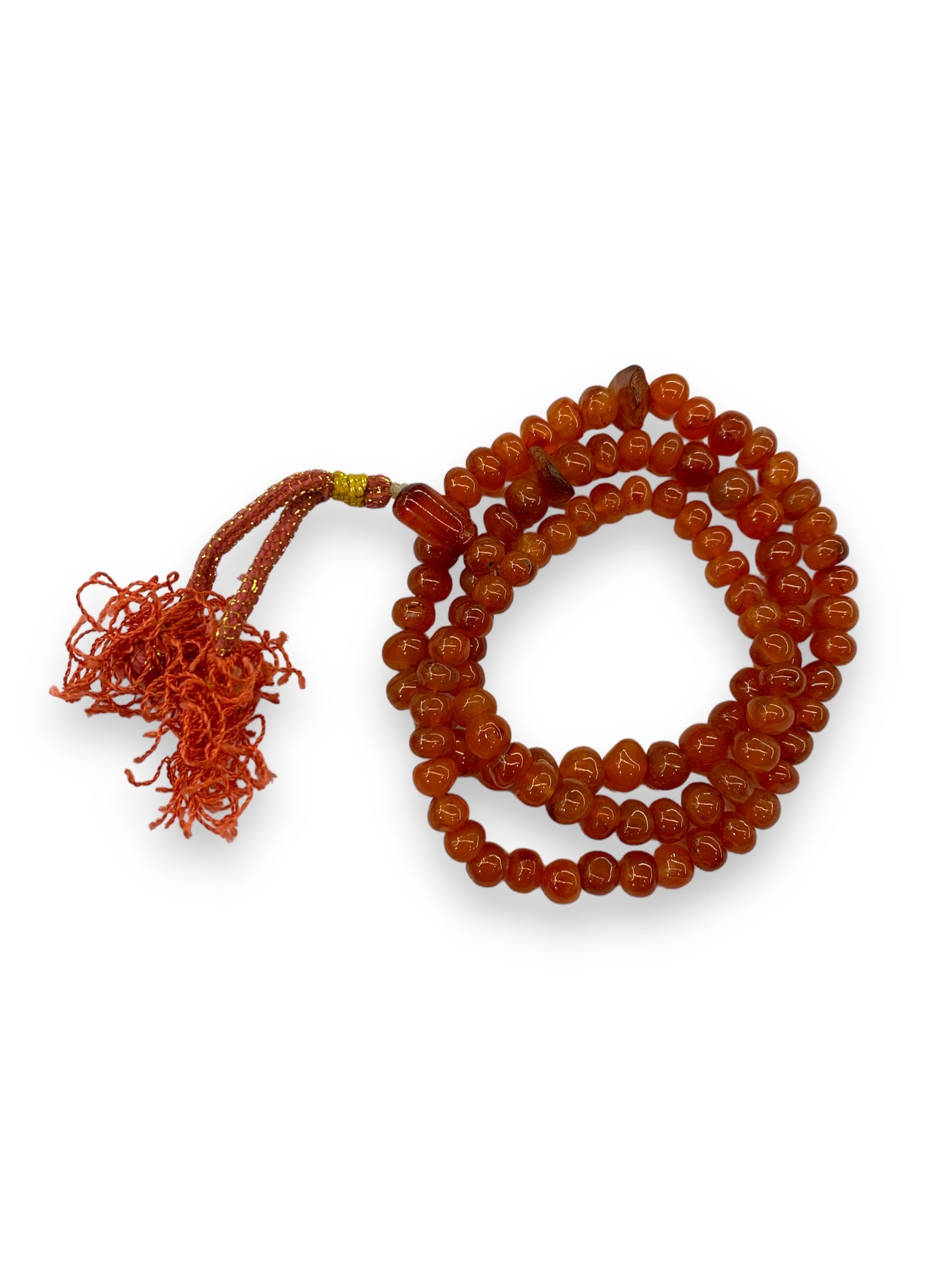 Yamni Aqeeq  100 Beads - 7 mm