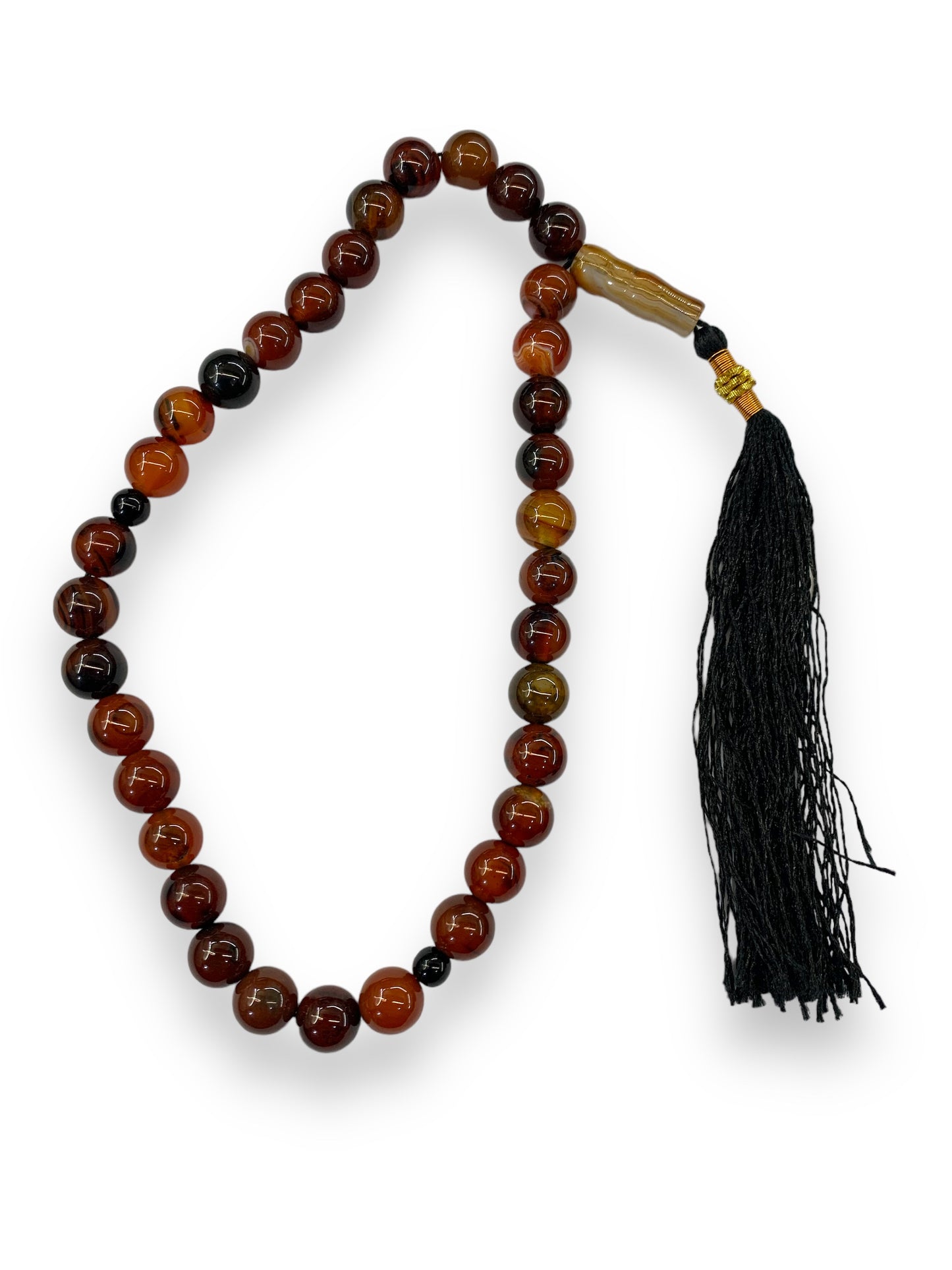 Sulemani Aqeeq  33 Beads - 10 mm