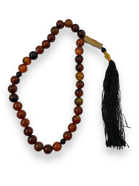 Sulemani Aqeeq  33 Beads - 10 mm