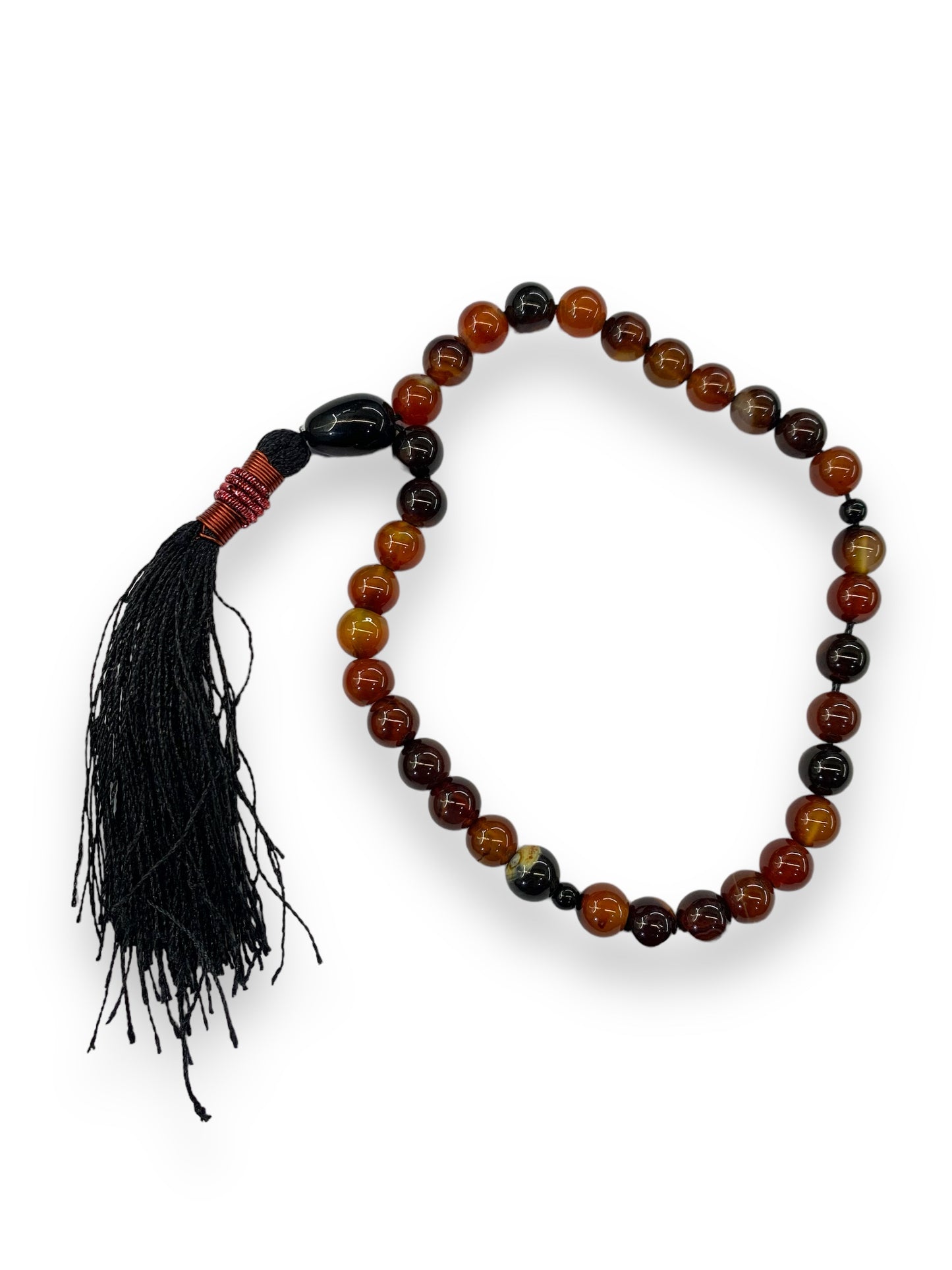 Sulemani Aqeeq 33 Beads - 8 mm