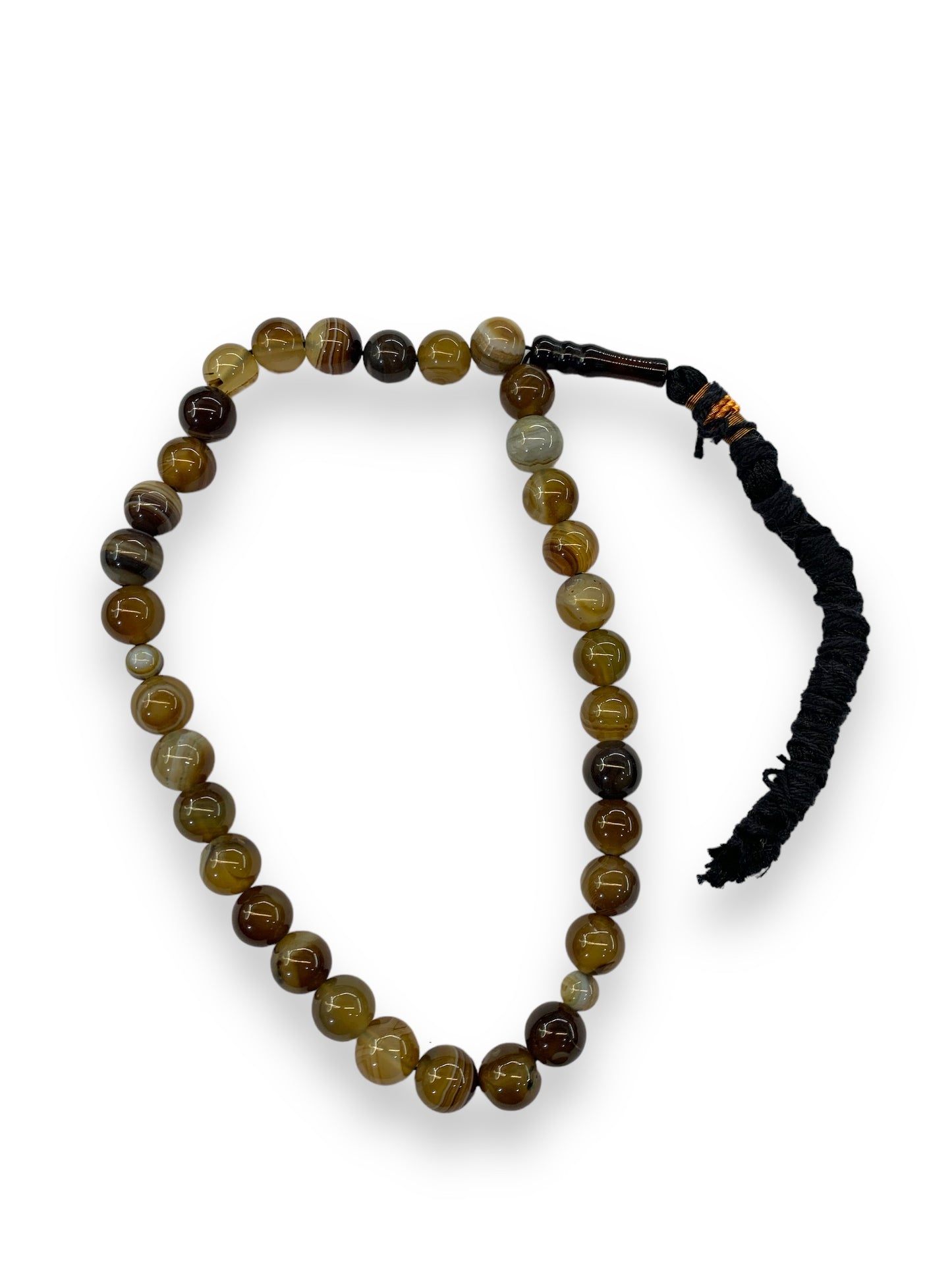 Sulemani Aqeeq 33 Beads - 10.5 mm