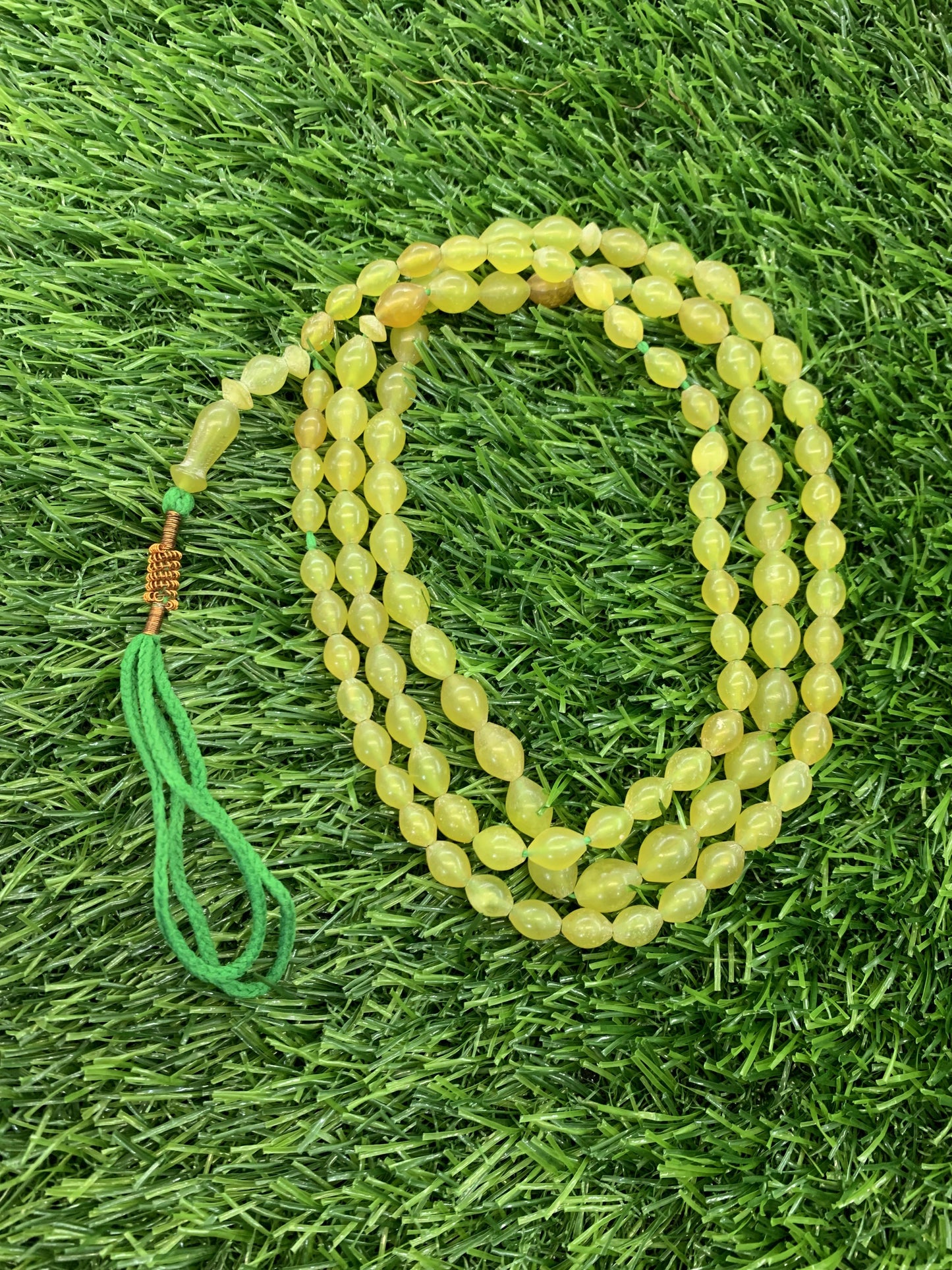 Jade 100 Beads - 7.7x6 mm