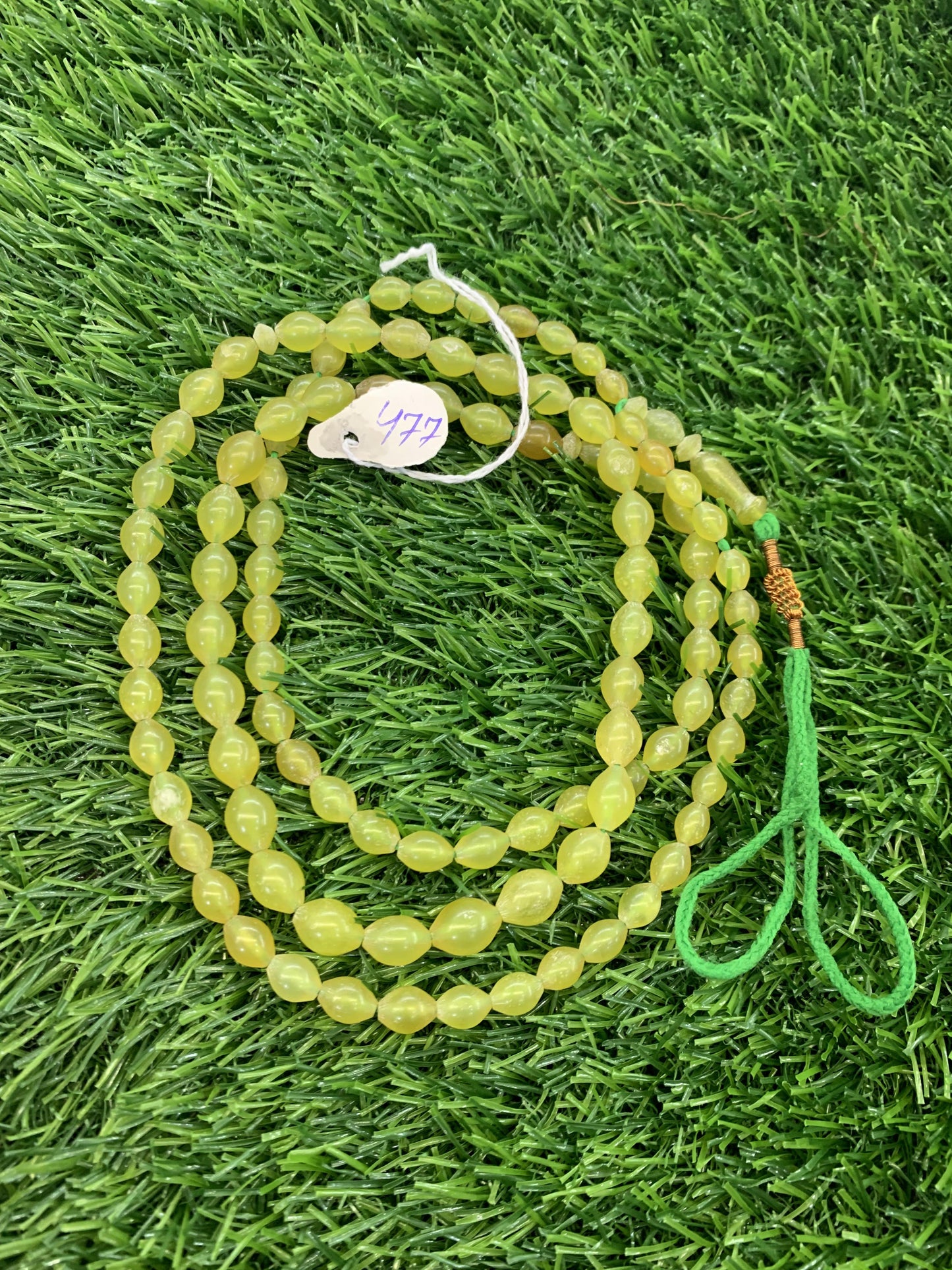 Jade 100 Beads - 7.7x6 mm