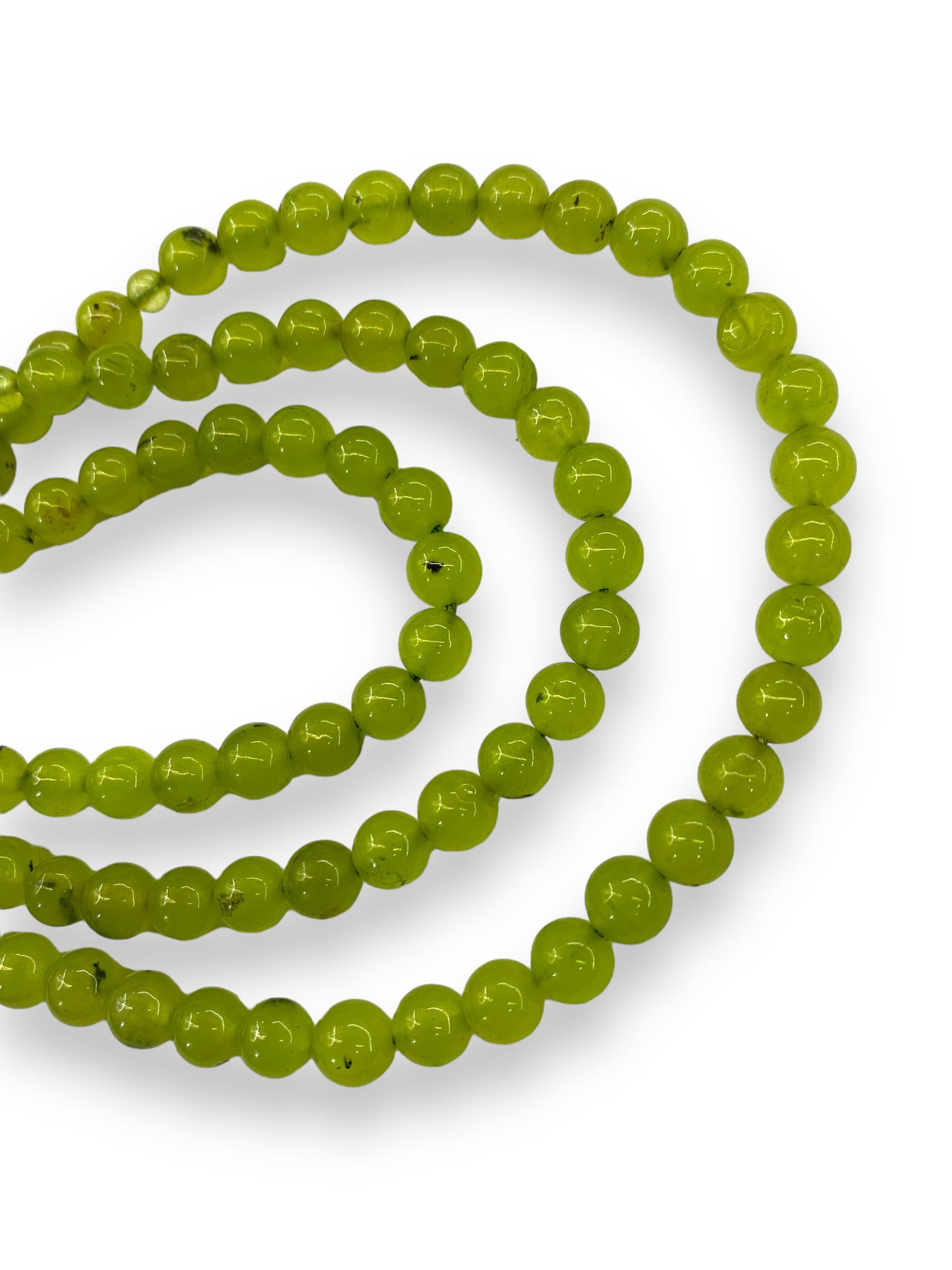 Jade 100 Beads - 6 mm