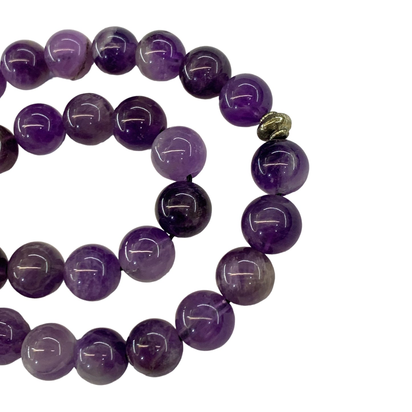 Amethyst 33 Beads - 8.5 mm