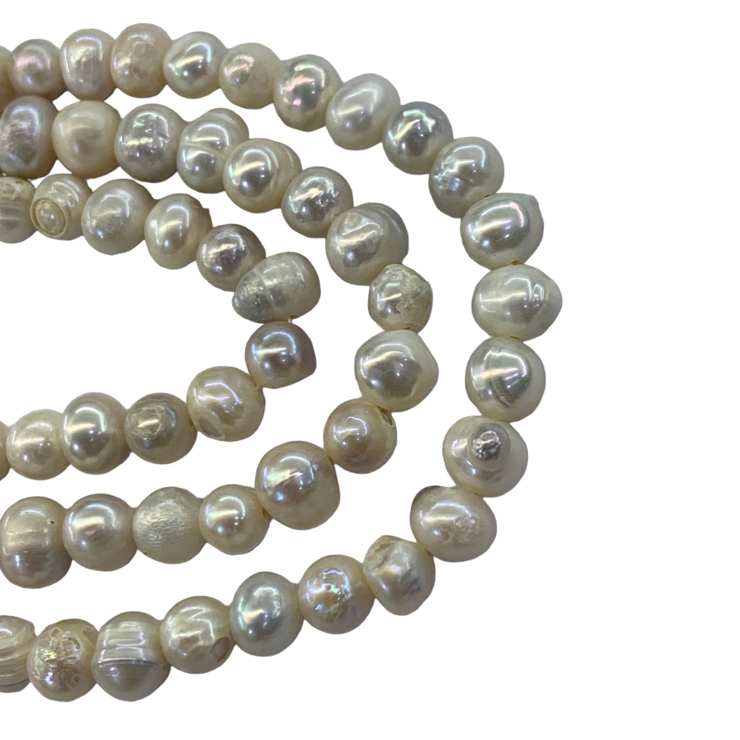 Pearl_Moti  (100 Beads) - 8 mm