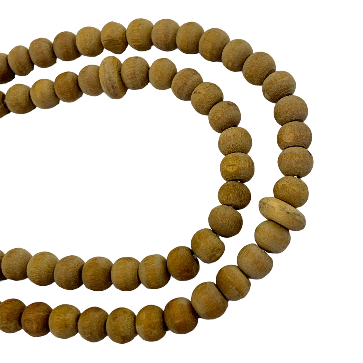 Sandal Wood (100 Beads) - 5.75 mm