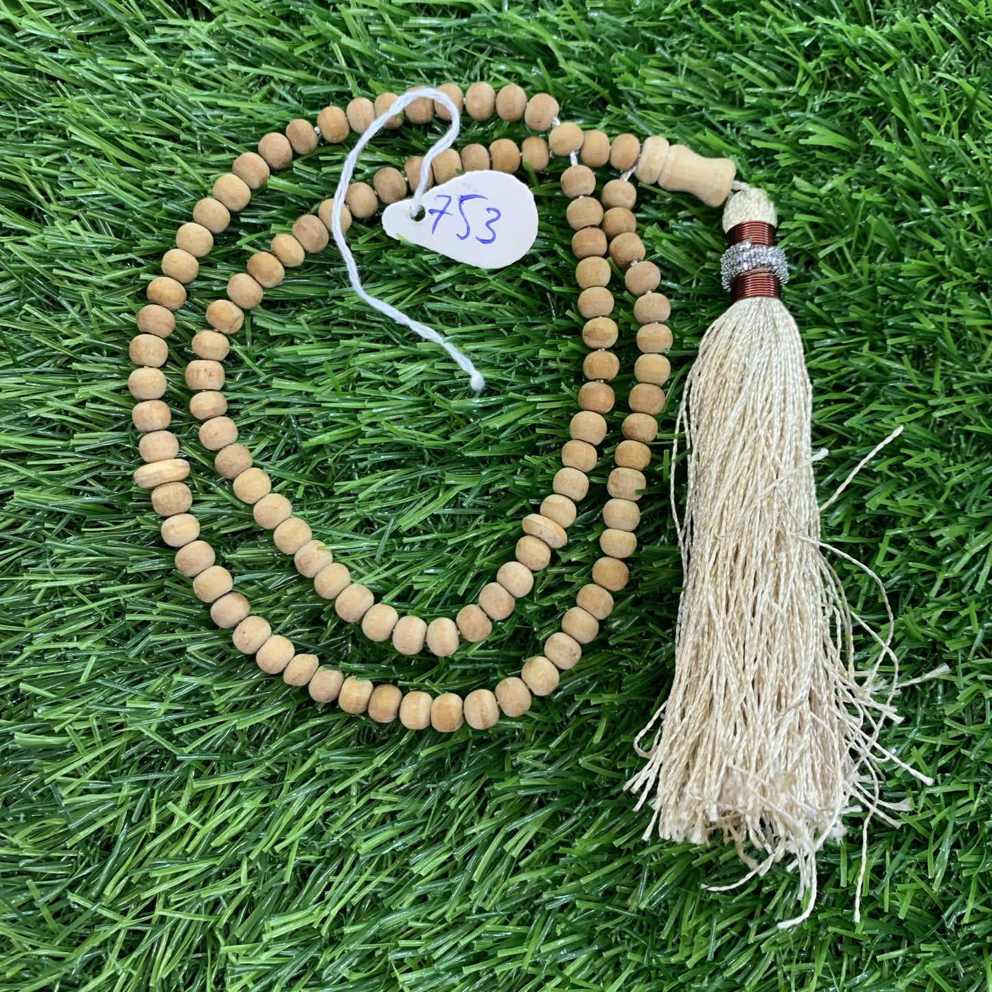 Sandal Wood (100 Beads) - 5.75 mm